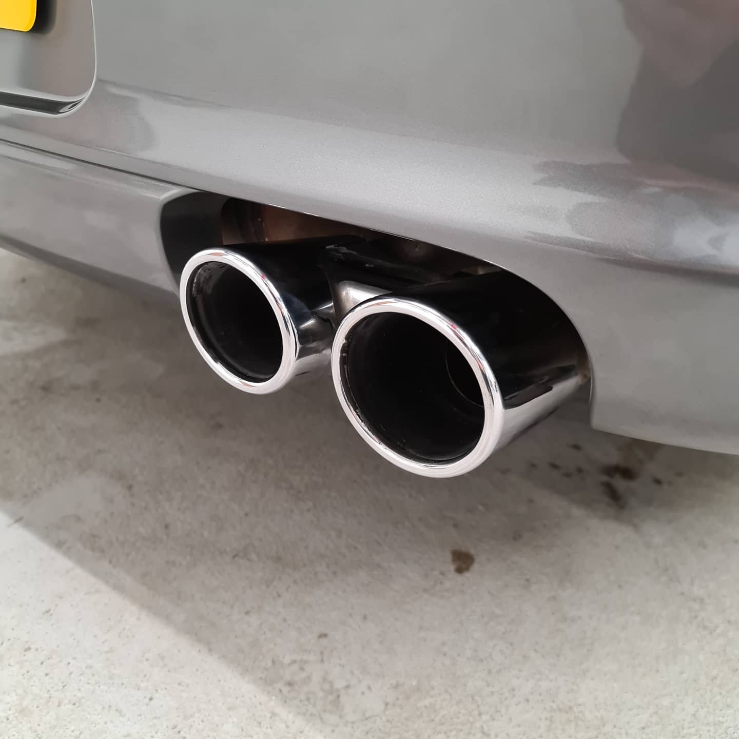 New chrome exhausts in Ireland