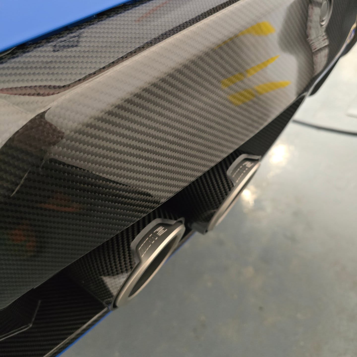 Carbon fiber rear bumper in Ireland