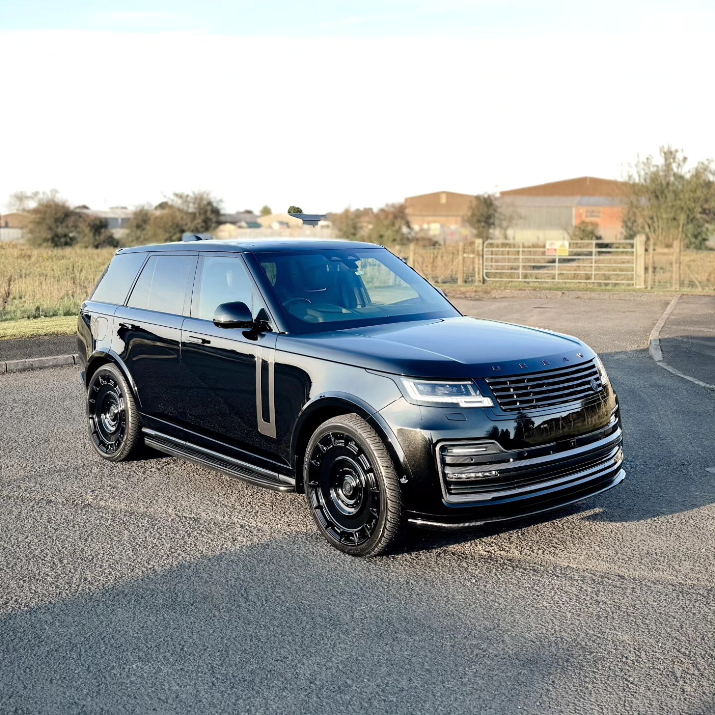 Black Urban Land Rover in Ireland