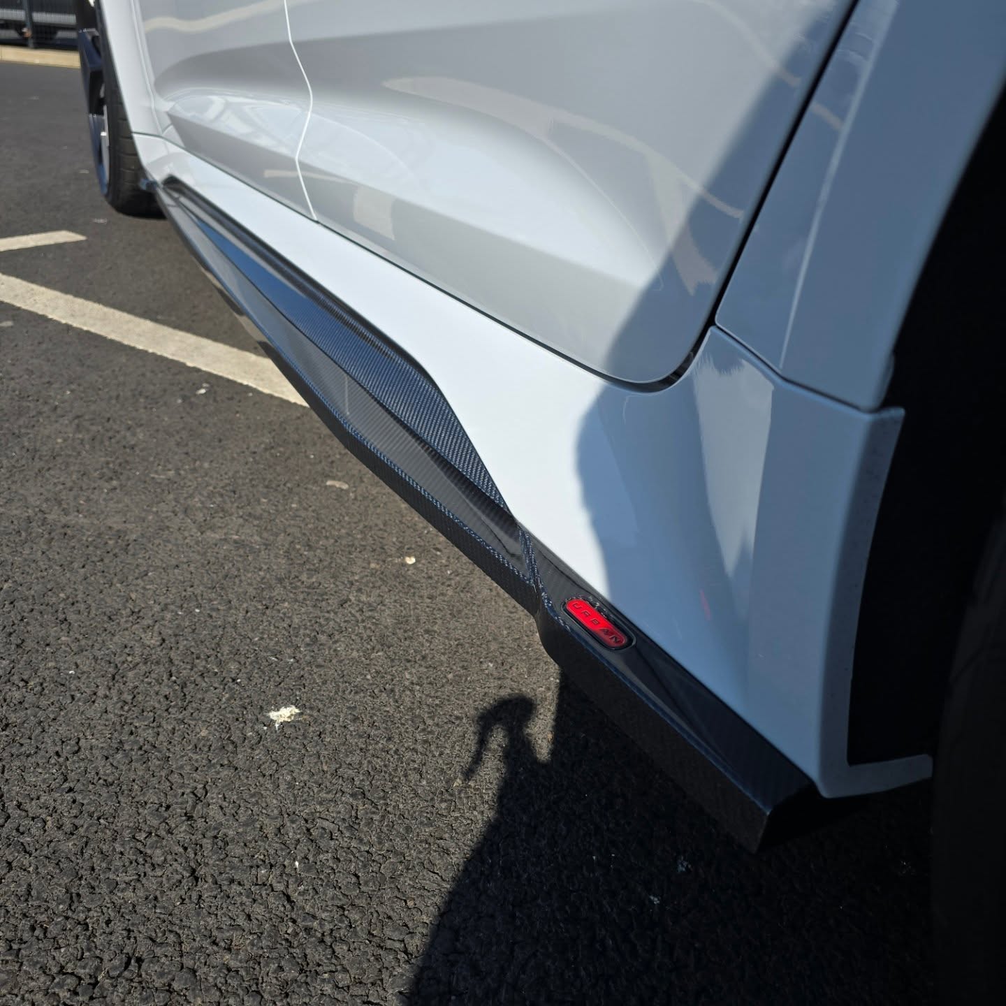 Urban package Side skirts on Audi in Ireland